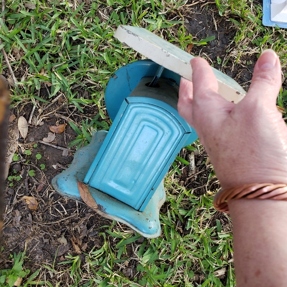 Vintage Sky Blue Kitchen 💙 Scale - Picture 6 of 8